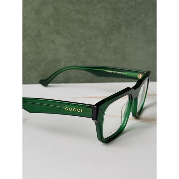 NEW Gucci GG0963O Green Unisex Eyeglass Frames main image 5